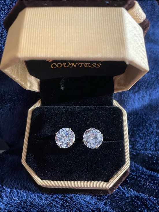 Star Of Hollywood Jewelry - Star of Hollywood 10 CTTW Austrian Crystal Earrings Celebrity Edition